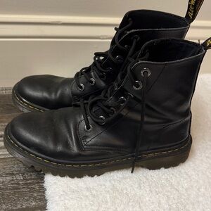 Dr Martens black boots size 8 women’s